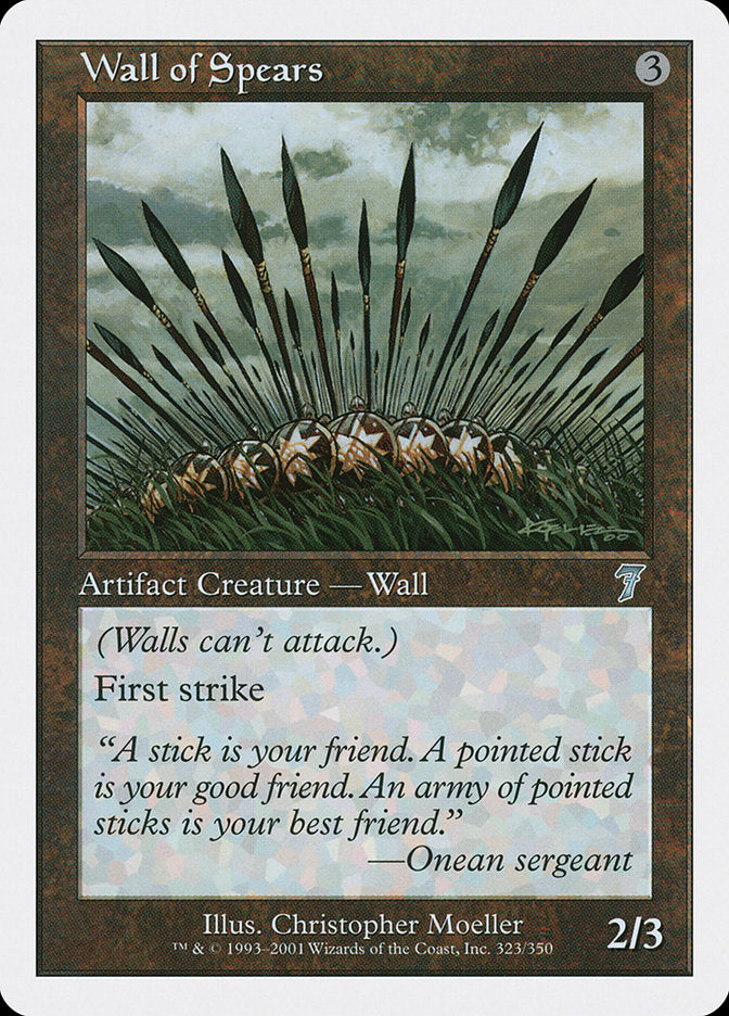 Wall of Spears [Seventh Edition] | Webway Games