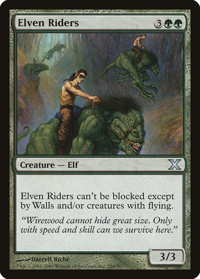 Elven Riders [Tenth Edition] | Webway Games