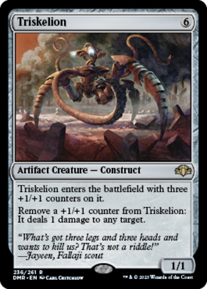 Triskelion [Dominaria Remastered] | Webway Games