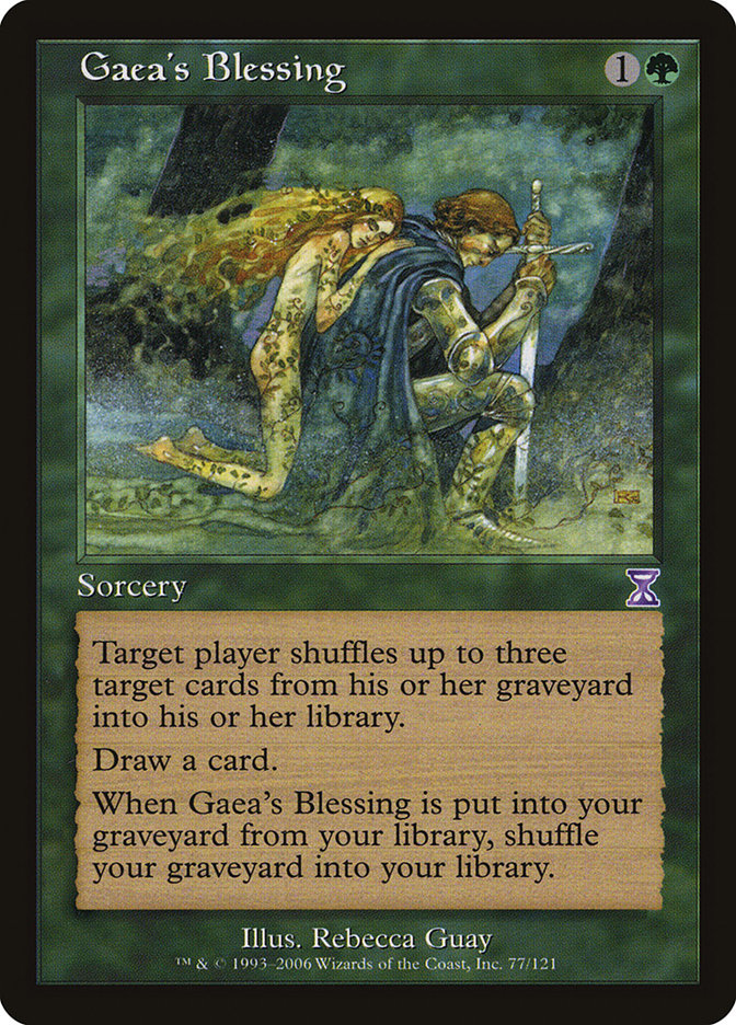 Gaea's Blessing [Time Spiral Timeshifted] | Webway Games
