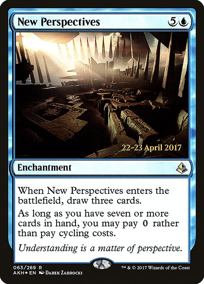New Perspectives  (Prerelease) [Amonkhet Prerelease Promos] | Webway Games