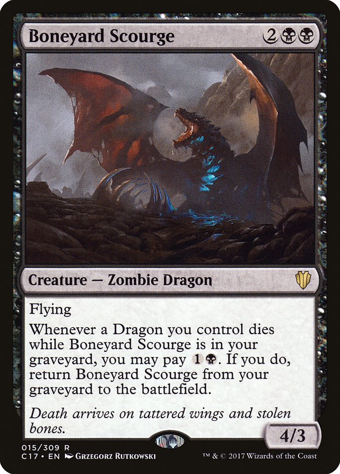 Boneyard Scourge [Commander 2017] | Webway Games