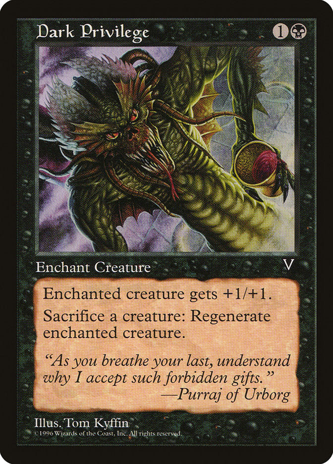 Dark Privilege [Visions] | Webway Games