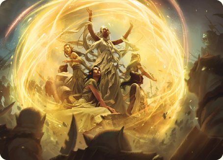 Heroic Intervention Art Card [The Lord of the Rings: Tales of Middle-earth Art Series] | Webway Games