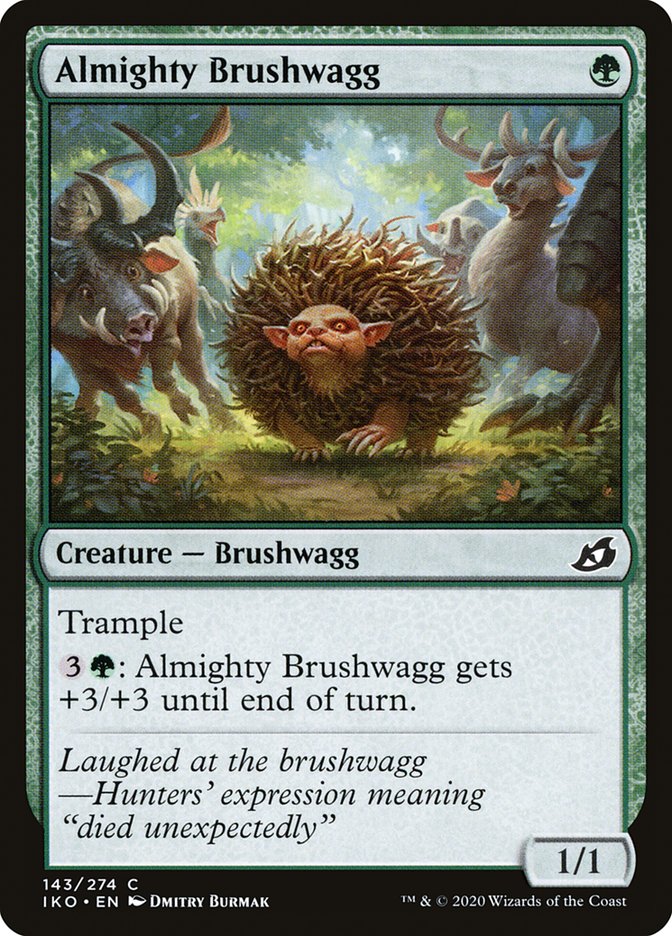 Almighty Brushwagg [Ikoria: Lair of Behemoths] | Webway Games