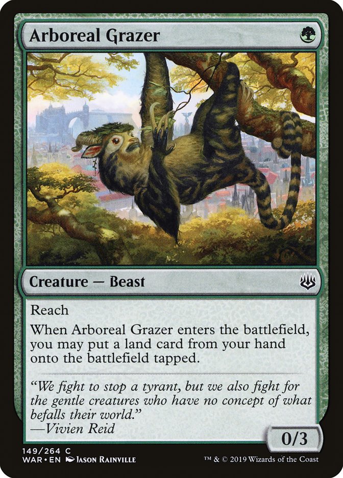 Arboreal Grazer [War of the Spark] | Webway Games
