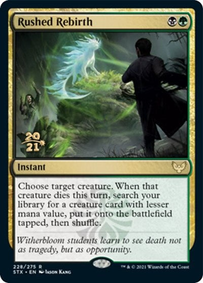 Rushed Rebirth [Strixhaven: School of Mages Prerelease Promos] | Webway Games