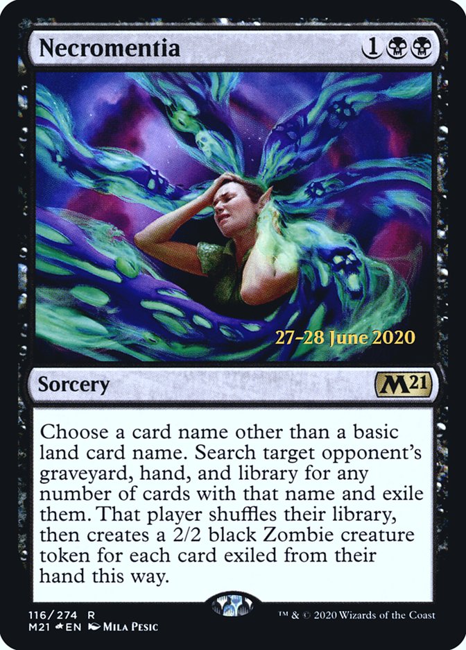 Necromentia  [Core Set 2021 Prerelease Promos] | Webway Games