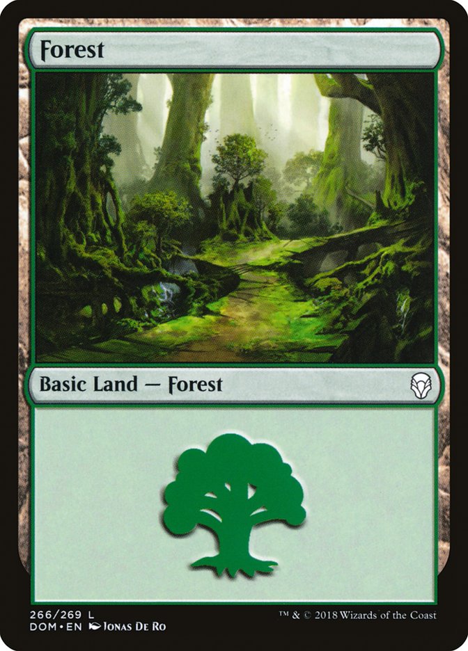 Forest (#266) [Dominaria] | Webway Games