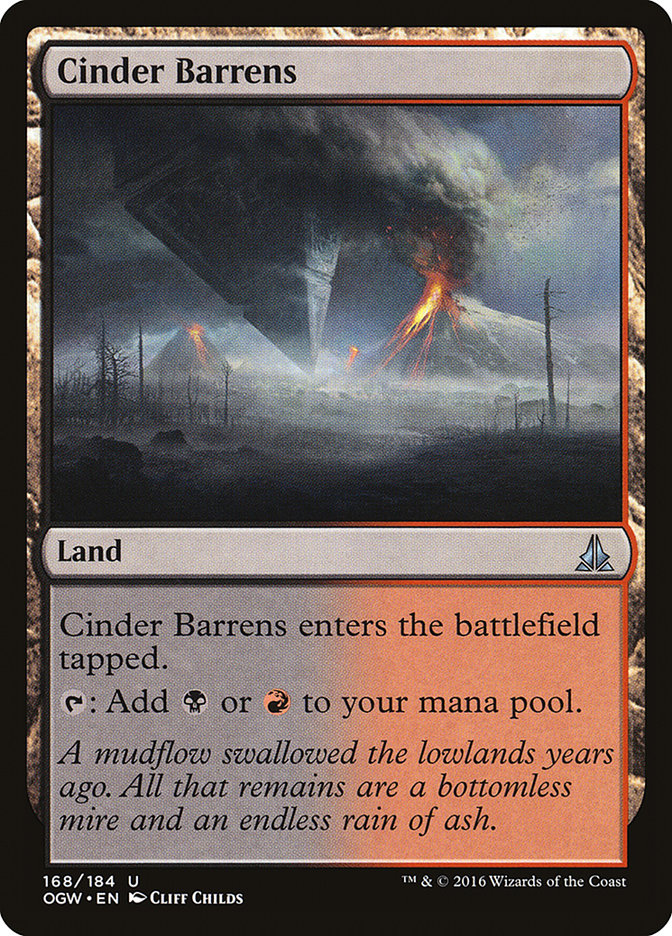 Cinder Barrens [Oath of the Gatewatch] | Webway Games