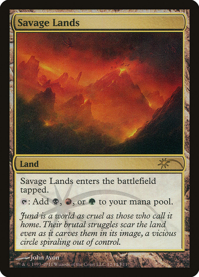 Savage Lands [Friday Night Magic 2011] | Webway Games