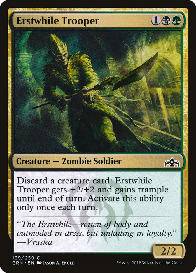Erstwhile Trooper [Guilds of Ravnica] | Webway Games
