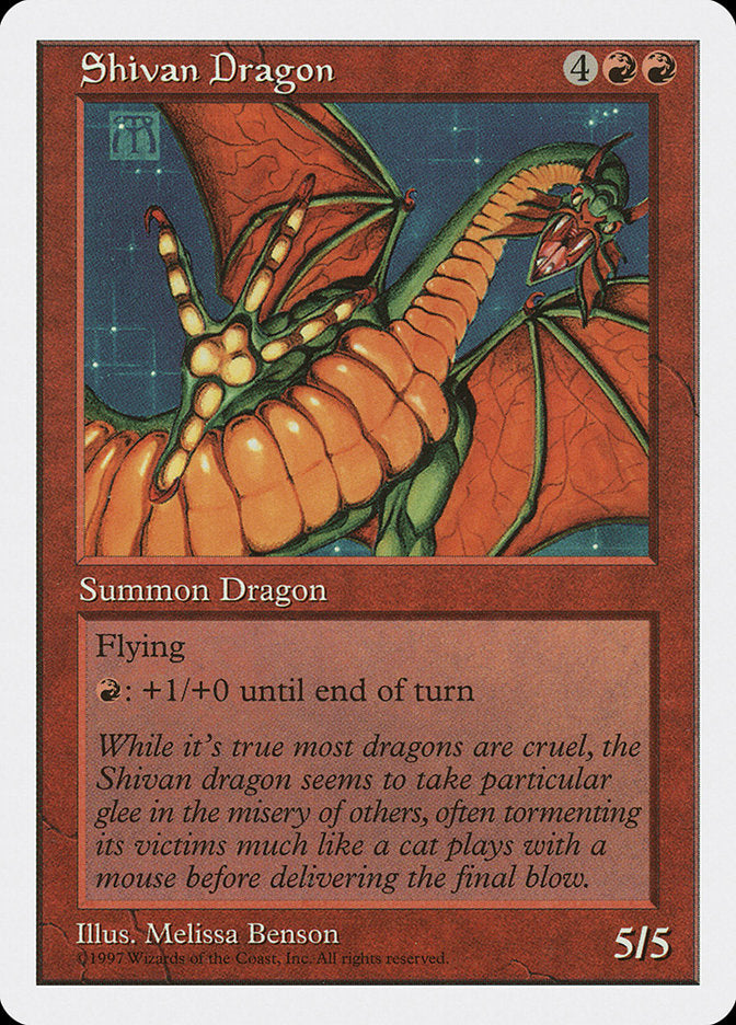 Shivan Dragon [Fifth Edition] | Webway Games
