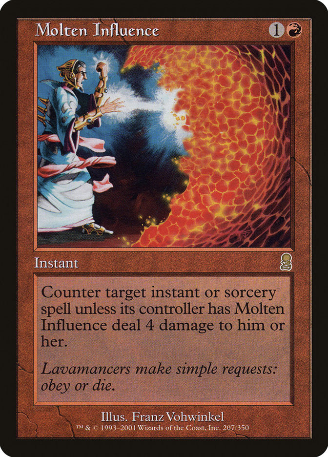 Molten Influence [Odyssey] | Webway Games