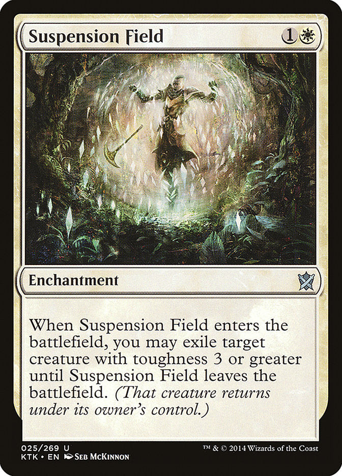 Suspension Field [Khans of Tarkir] | Webway Games