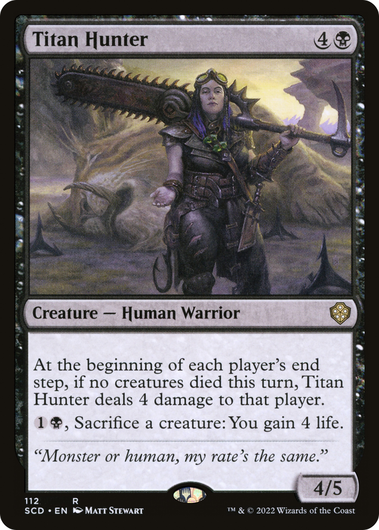 Titan Hunter [Starter Commander Decks] | Webway Games