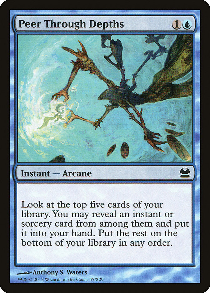 Peer Through Depths [Modern Masters] | Webway Games