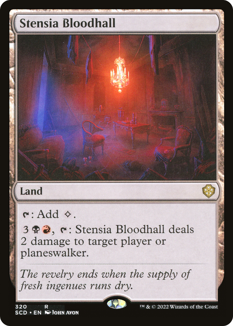 Stensia Bloodhall [Starter Commander Decks] | Webway Games