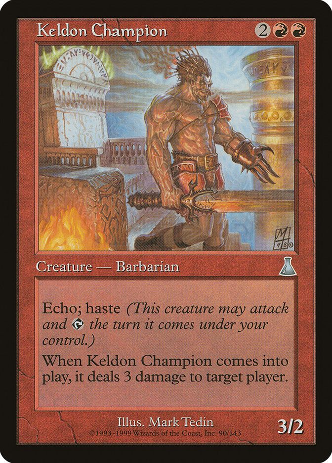 Keldon Champion [Urza's Destiny] | Webway Games