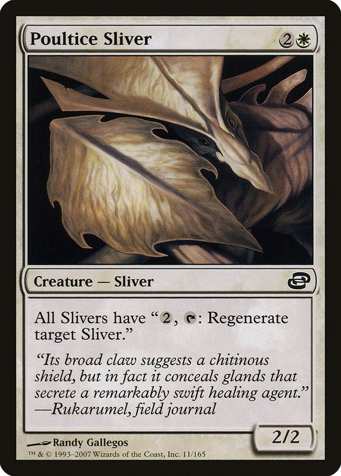 Poultice Sliver [Planar Chaos] | Webway Games