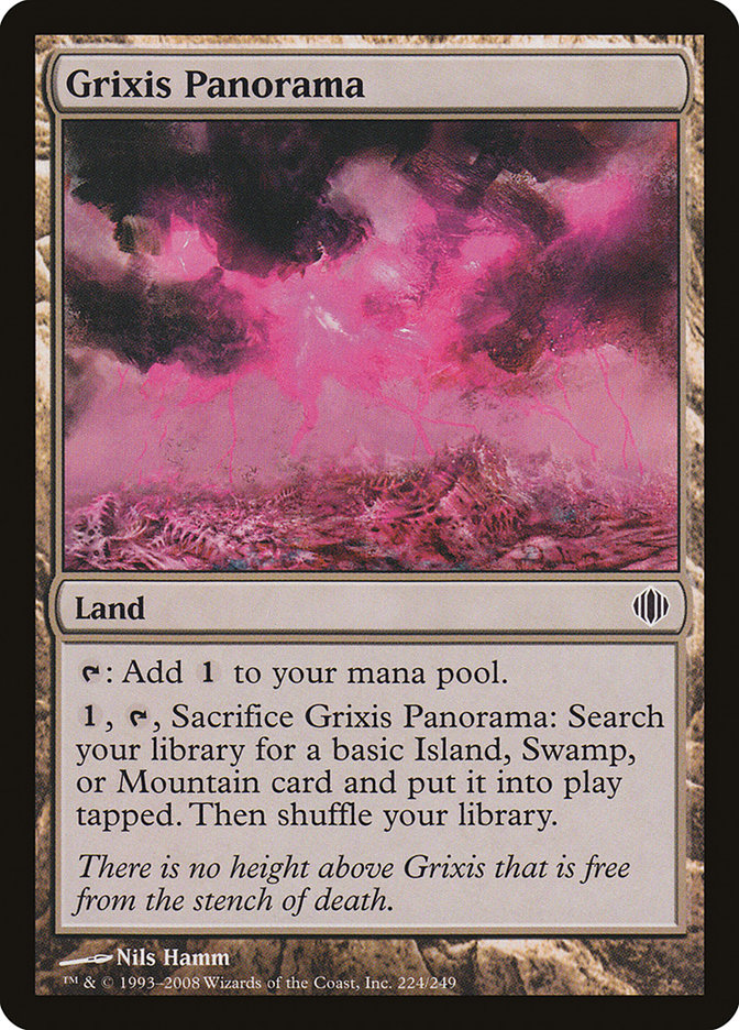 Grixis Panorama [Shards of Alara] | Webway Games