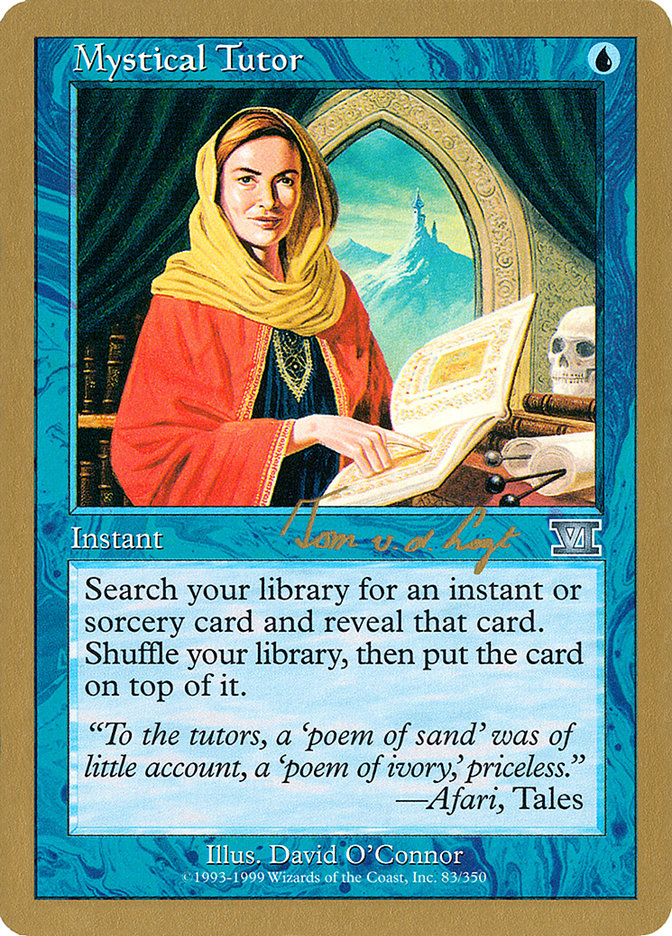 Mystical Tutor (Tom van de Logt) [World Championship Decks 2000] | Webway Games