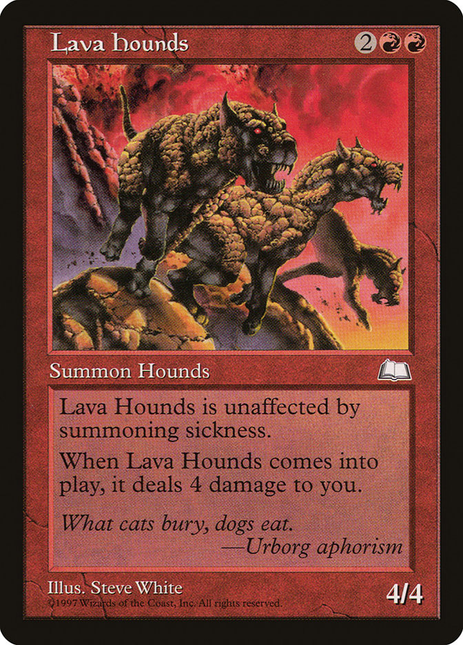 Lava Hounds [Weatherlight] | Webway Games