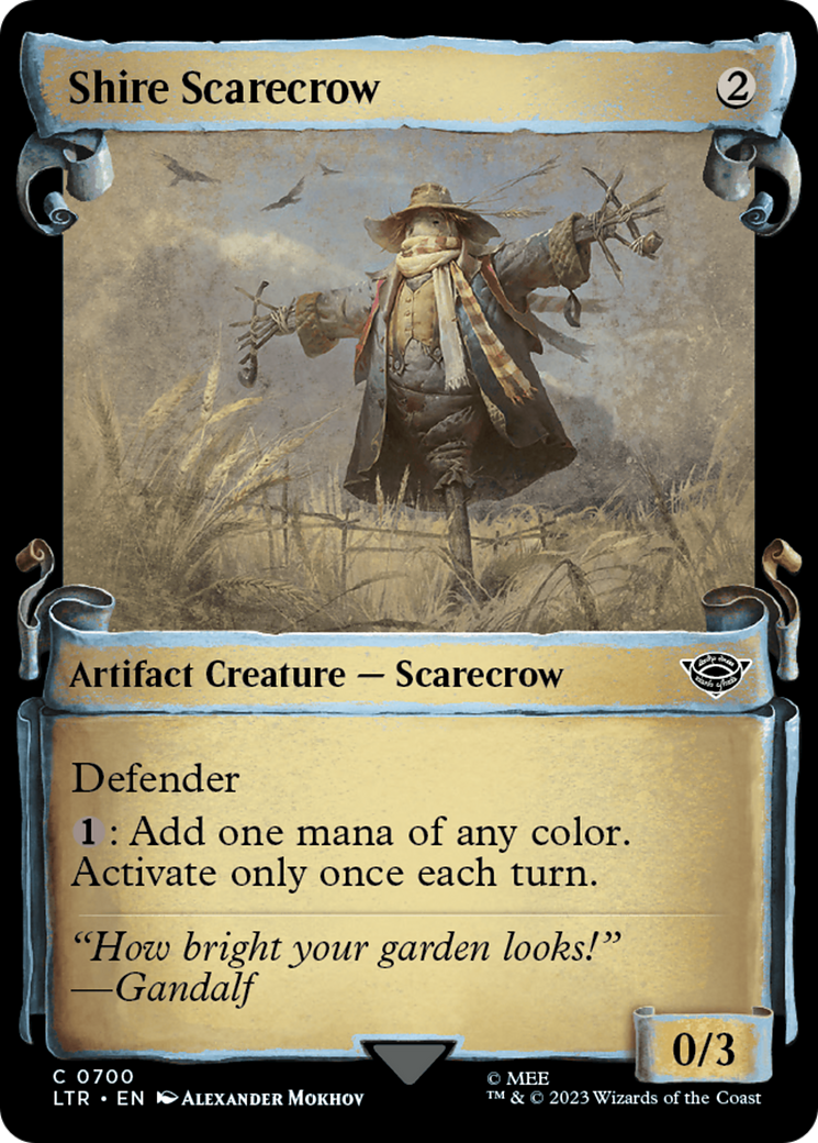 Shire Scarecrow [The Lord of the Rings: Tales of Middle-Earth Showcase Scrolls] | Webway Games