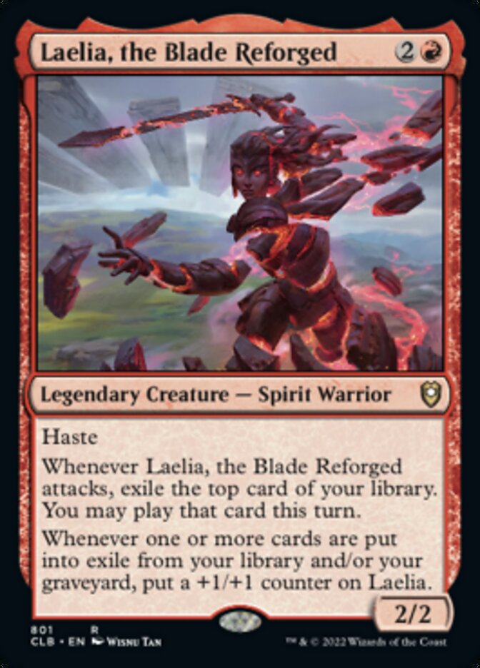 Laelia, the Blade Reforged [Commander Legends: Battle for Baldur's Gate] | Webway Games