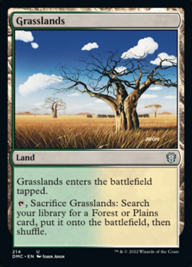 Grasslands [Dominaria United Commander] | Webway Games