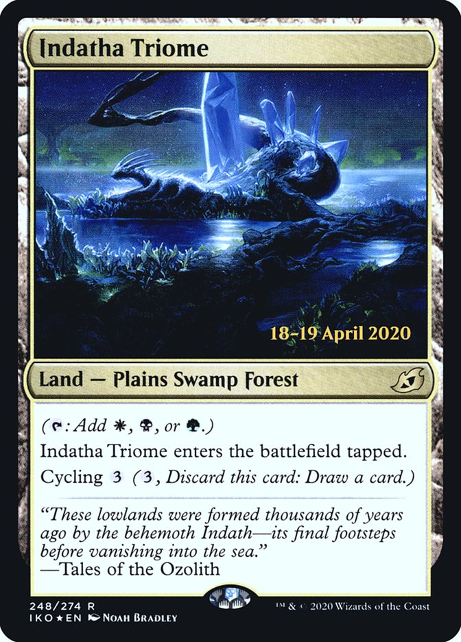 Indatha Triome  [Ikoria: Lair of Behemoths Prerelease Promos] | Webway Games