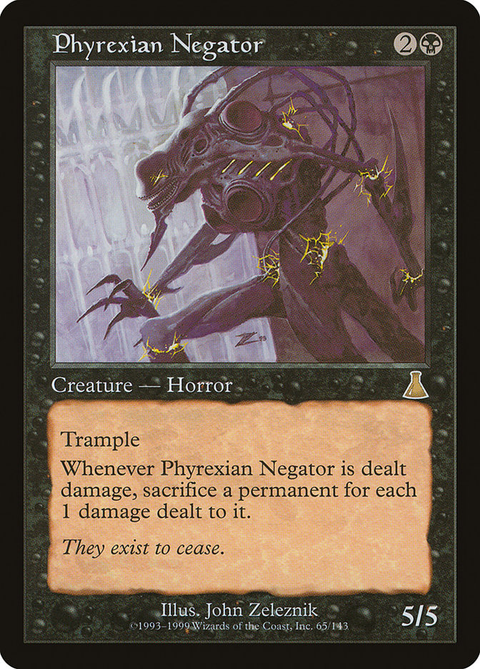 Phyrexian Negator [Urza's Destiny] | Webway Games