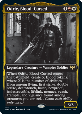 Odric, Blood-Cursed [Innistrad: Double Feature] | Webway Games