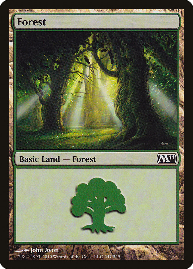 Forest (247) [Magic 2011] | Webway Games
