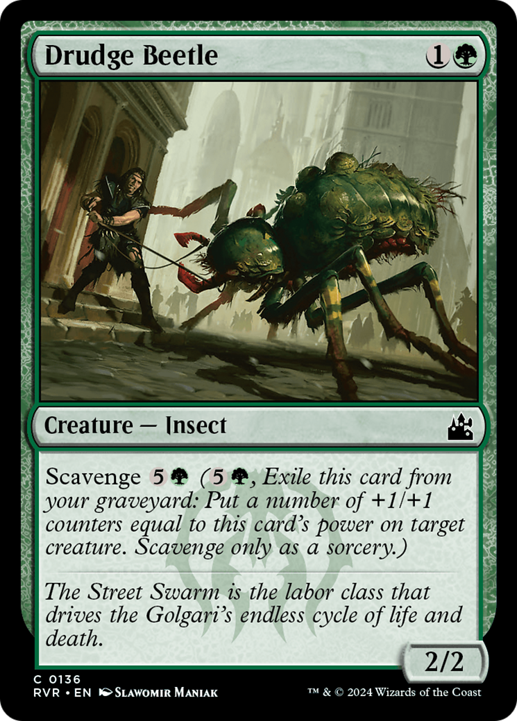 Drudge Beetle [Ravnica Remastered] | Webway Games