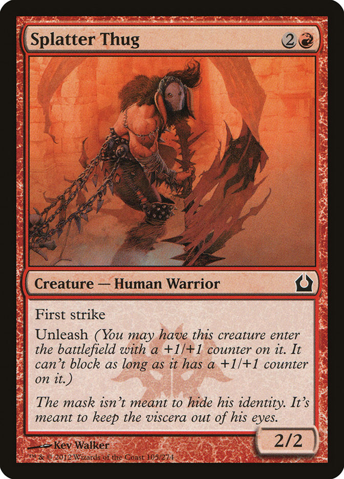 Splatter Thug [Return to Ravnica] | Webway Games