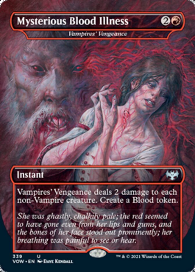 Vampires' Vengeance - Mysterious Blood Illness [Innistrad: Crimson Vow] | Webway Games