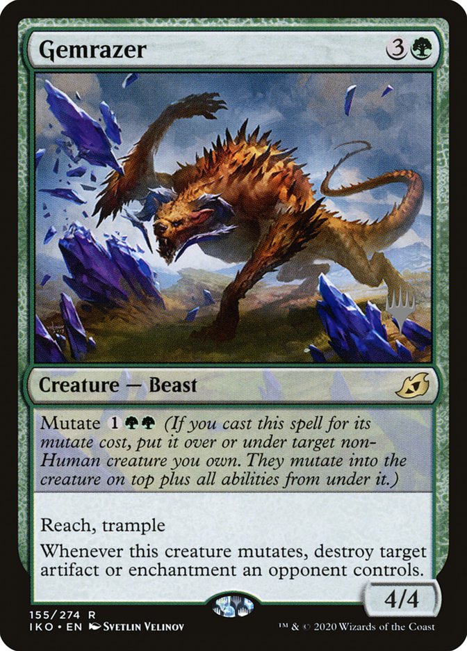 Gemrazer (Promo Pack) [Ikoria: Lair of Behemoths Promos] | Webway Games