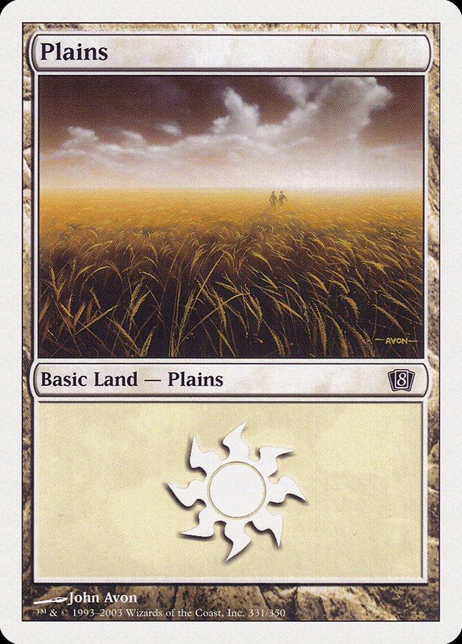 Plains (#331) [Eighth Edition] | Webway Games