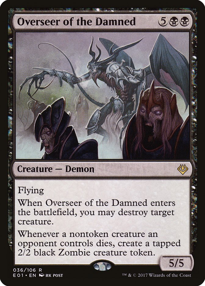 Overseer of the Damned [Archenemy: Nicol Bolas] | Webway Games