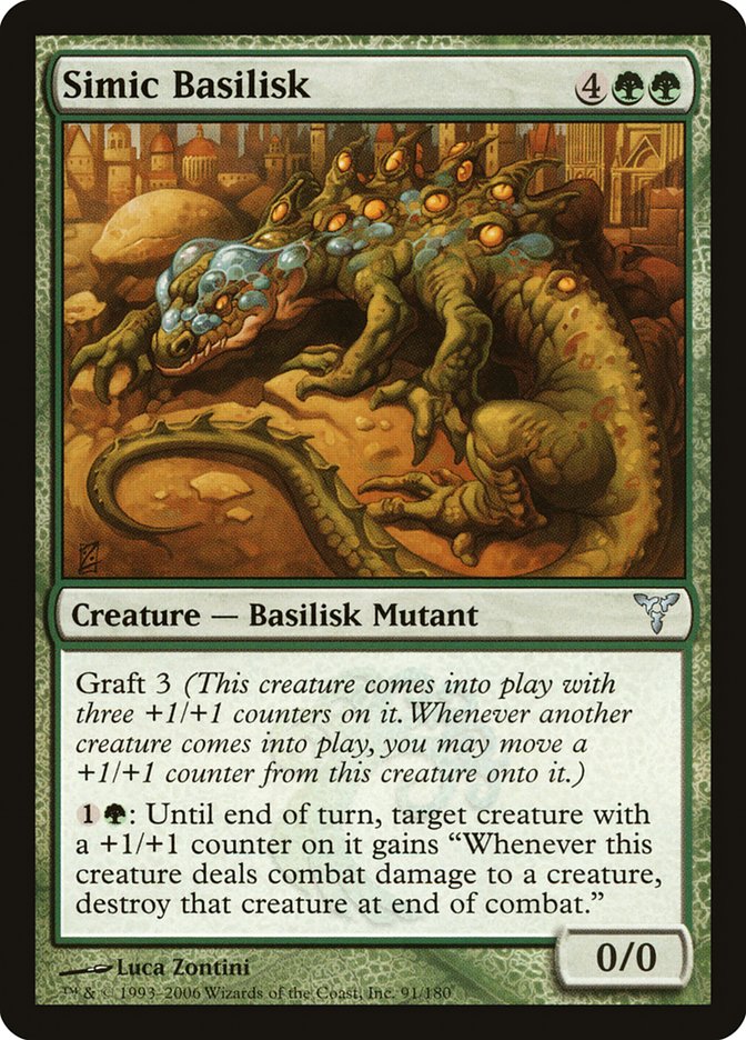 Simic Basilisk [Dissension] | Webway Games