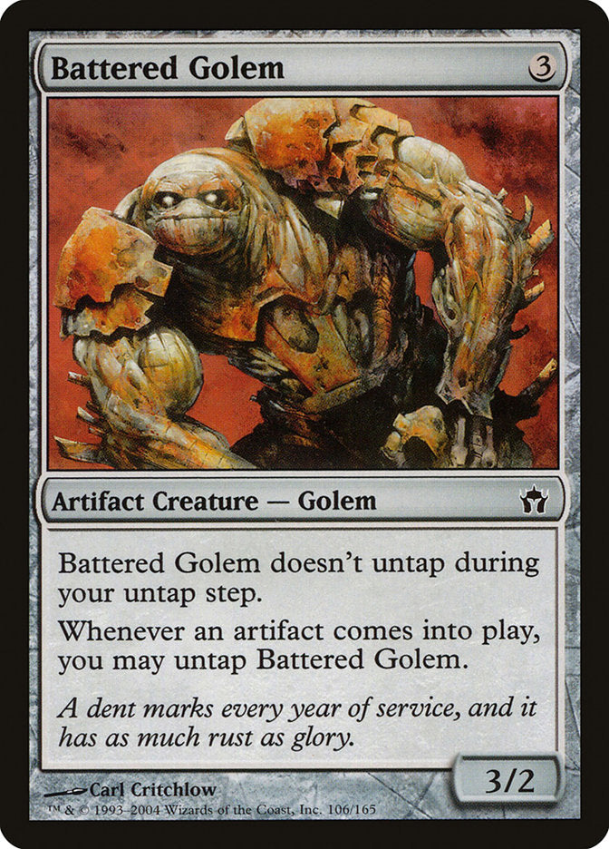 Battered Golem [Fifth Dawn] | Webway Games