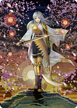 The Wandering Emperor 2 Art Card [Kamigawa: Neon Dynasty Art Series] | Webway Games