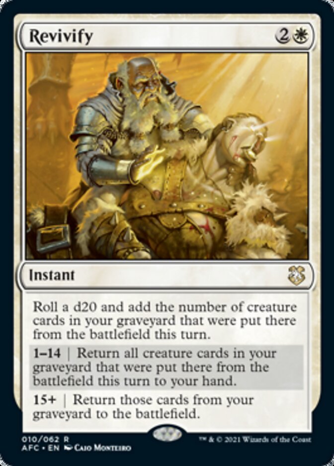 Revivify [Dungeons & Dragons: Adventures in the Forgotten Realms Commander] | Webway Games