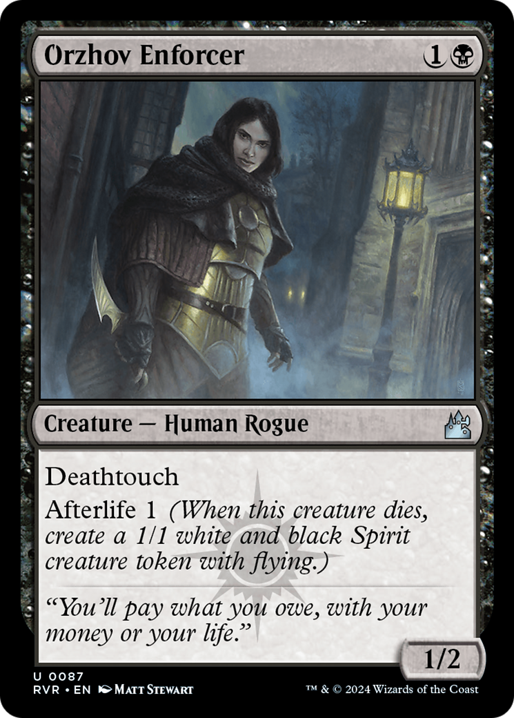 Orzhov Enforcer [Ravnica Remastered] | Webway Games