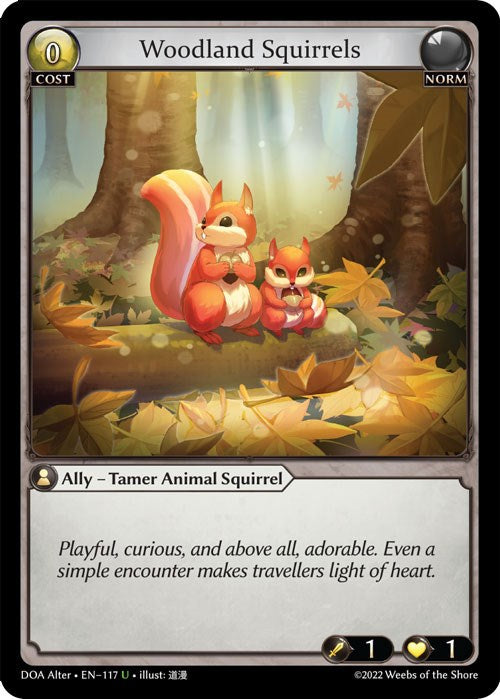 Woodland Squirrels (117) [Dawn of Ashes: Alter Edition] | Webway Games