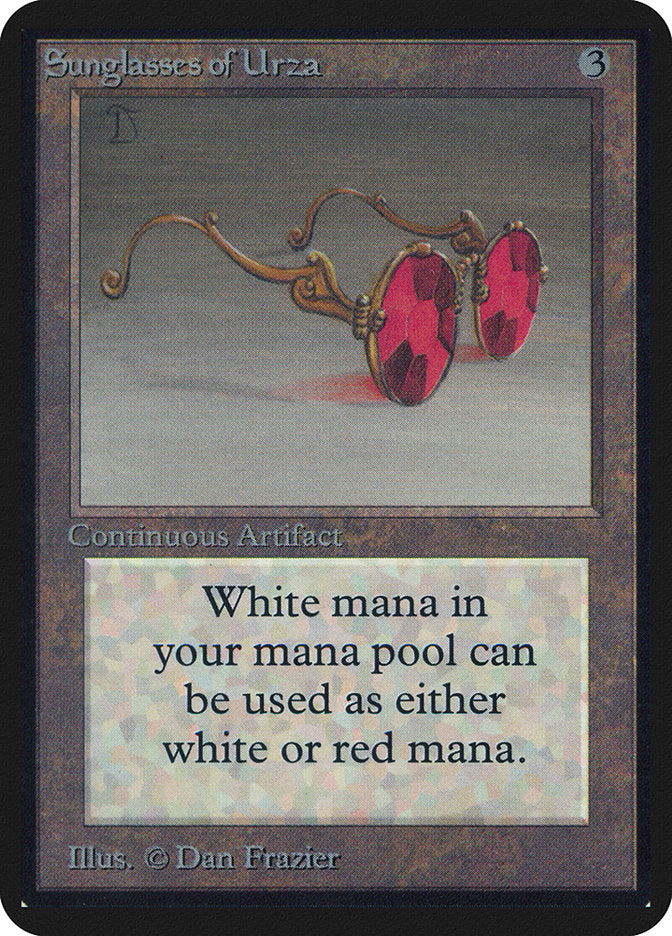 Sunglasses of Urza [Limited Edition Alpha] | Webway Games