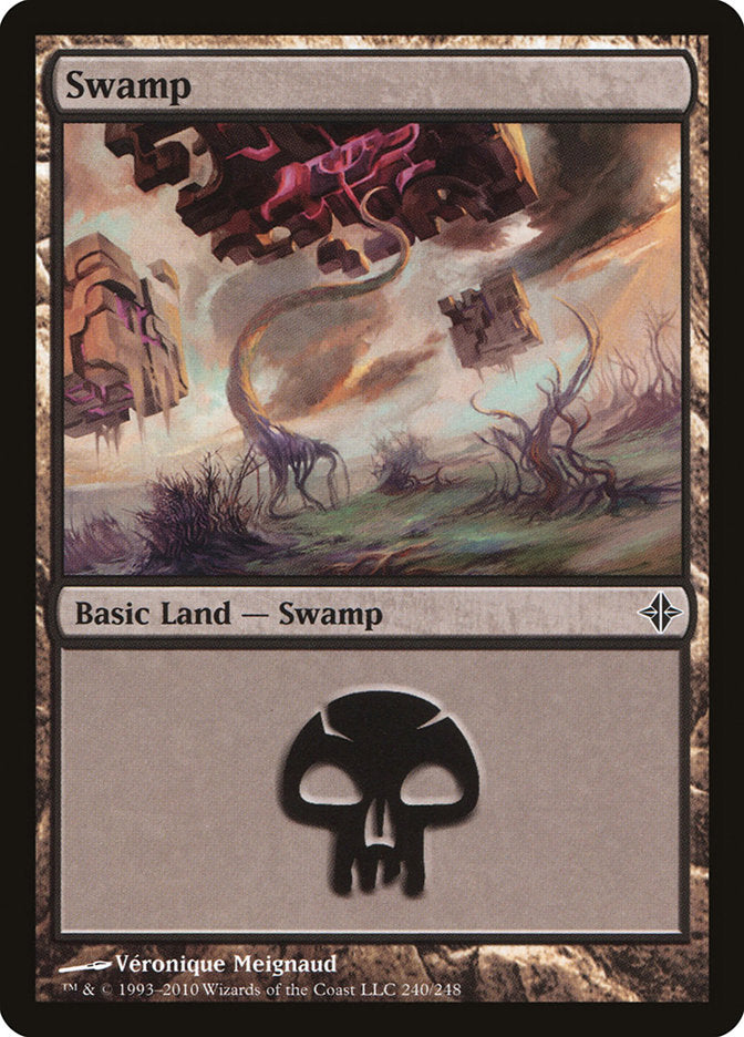 Swamp (#240) [Rise of the Eldrazi] | Webway Games