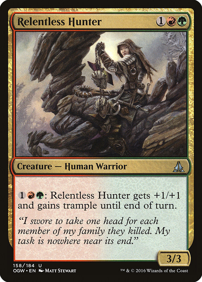 Relentless Hunter [Oath of the Gatewatch] | Webway Games