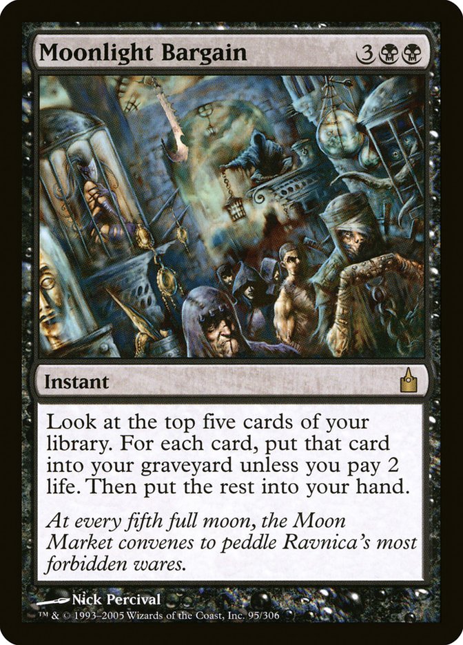 Moonlight Bargain [Ravnica: City of Guilds] | Webway Games